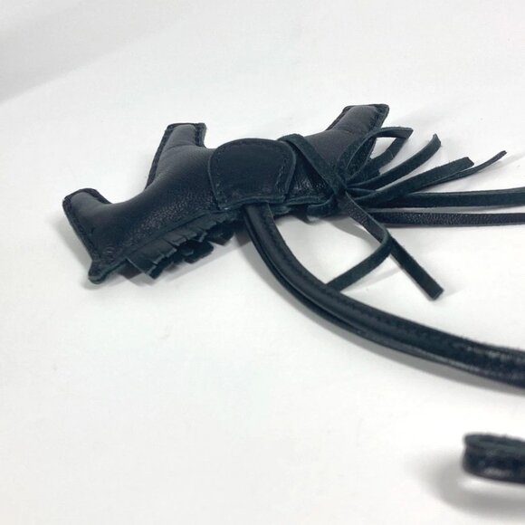 HERMES Horse Rodeo PM TRAP Bag Accessories All Black So Black Bag Charm - Picture 6 of 8